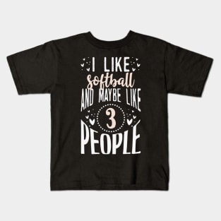 Softball Kids T-Shirt